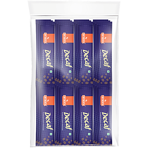 Continental Decaffeinated Instant Coffee Powder, 50 g (25 X 2 g)