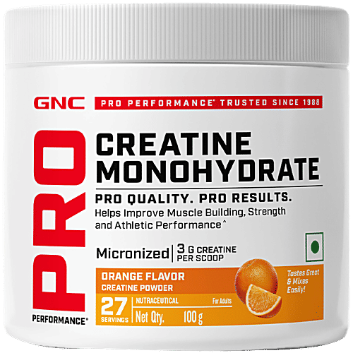 Gnc Pro Performance Orange Creatine Monohydrate, 100 g
