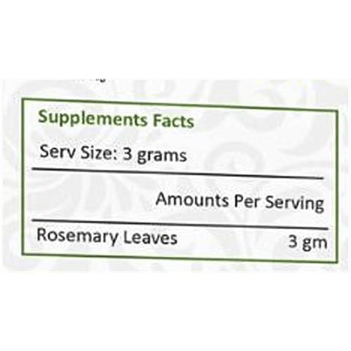 Attar Ayurveda Rosemary Leaves, 100  g  