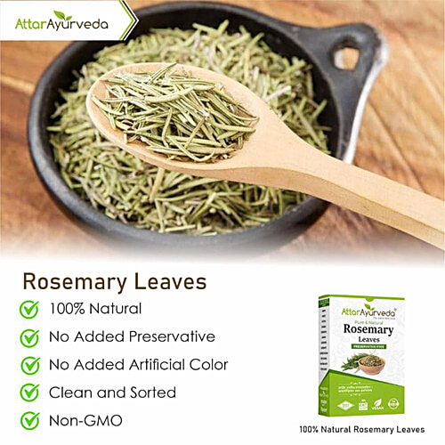 Attar Ayurveda Rosemary Leaves, 100  g  