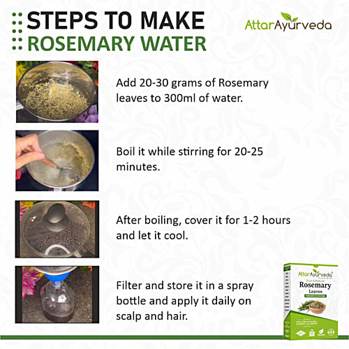 Attar Ayurveda Rosemary Leaves, 100  g  