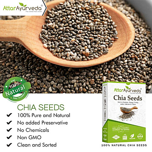 Attar Ayurveda Chia Seeds, 250 g