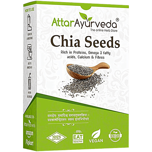 Attar Ayurveda Chia Seeds, 250 g