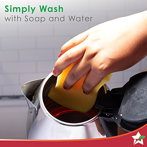 Wonderchef Acura Stainless Steel Electric Kettle, 1.5 L  Auto Shut-off, 360 Degree Swivel Base, Thermostat Control, Power Indicator