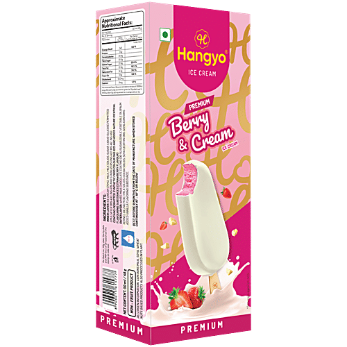 Hangyo Premium Berry & Cream Ice Cream, 50 ml  