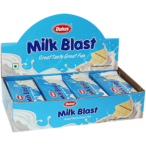 Dukes Milk Blast White Chocolate Bar, 720 g (24 pcs x 30 g)