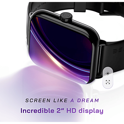 Noise ColorFit Icon 3 Plus Smartwatch - Jet Black, 1 pc  