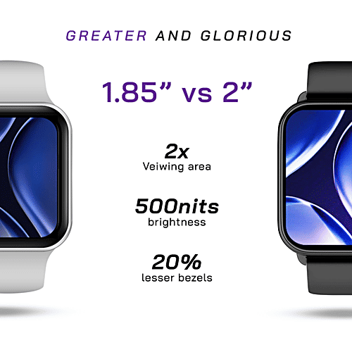 Noise ColorFit Icon 3 Plus Smartwatch - Jet Black, 1 pc  