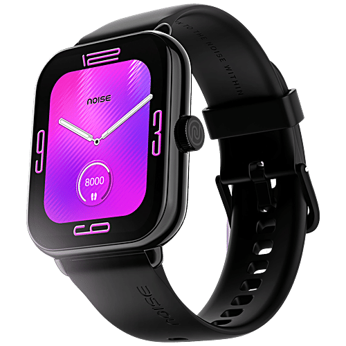 Noise ColorFit Icon 3 Plus Smartwatch - Jet Black, 1 pc  