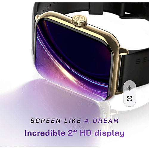 Noise ColorFit Icon 3 Plus Smartwatch - Midnight Gold, 1 pc  