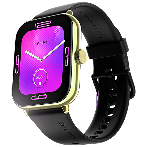 Noise ColorFit Icon 3 Plus Smartwatch - Midnight Gold, 1 pc  