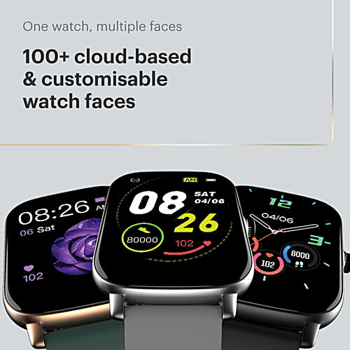 Noise ColorFit Icon Buzz Smartwatch - Midnight Gold, 1 pc  