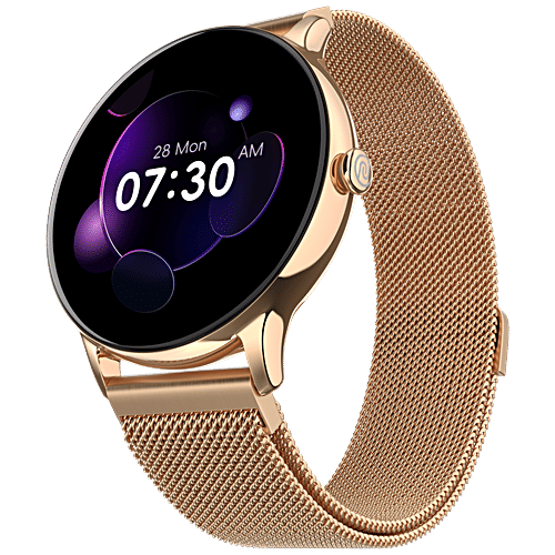Noise Fit Twist Go Smartwatch - Gold Link, 1 pc