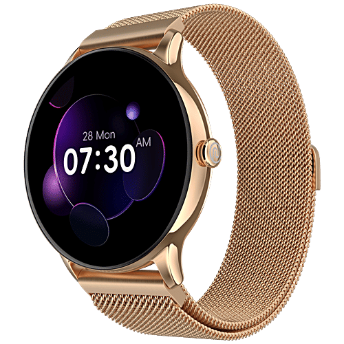 Noise Fit Twist Go Smartwatch - Gold Link, 1 pc