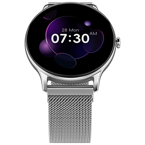 Noise Fit Twist Go Smartwatch - Silver Link, 1 pc