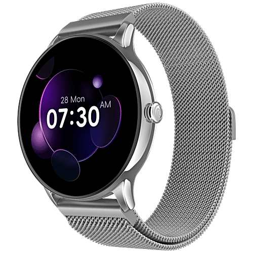 Noise Fit Twist Go Smartwatch - Silver Link, 1 pc