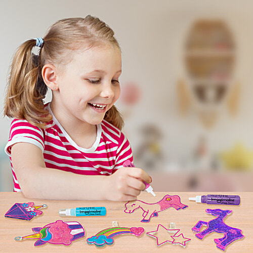 Imagimake DIY Window Art Unicorn Glass Painting Kit - For Kids 5+, 1 pc  Art & Craft Kit, Sun Catcher Kit
