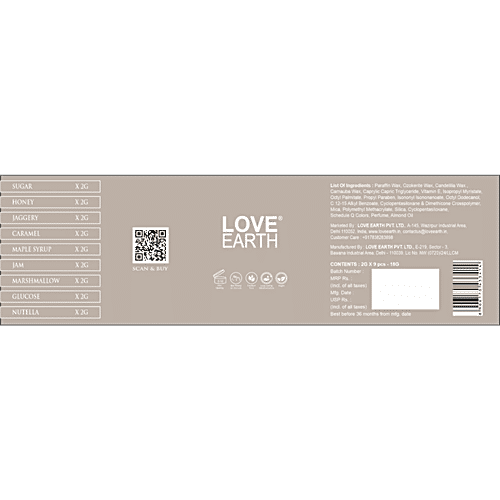 Love Earth Satin Matte Lipstick - Assorted, 18 g (9 pcs x 2 g)