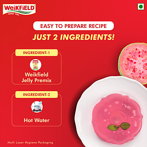 Weikfield Chilli Guava Flavoured Jelly Crystals Mix, 90 g