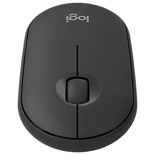 Logitech logitech Pebble Mouse 2 Wireless Optical Mouse with Silent Click Buttons (1000 DPI, Ultra Portable, Tonal Graphite), 1 Unit