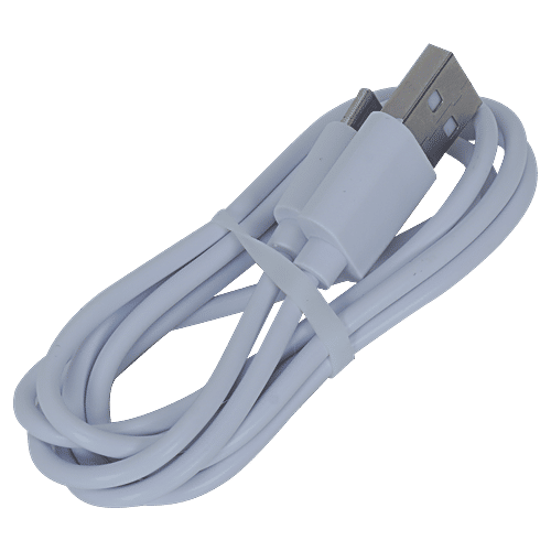 Croma AF2305 4 Blade Rechargeable Personal Fan - With 2000 mAh Battery, BLDC Copper Motor, White, 1 Unit