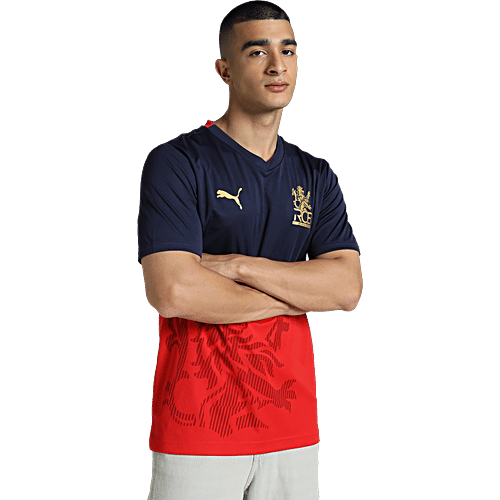 Puma RCB Take Down Men's Jersey 2025 - Blue, 1 pc (Size - XL) 