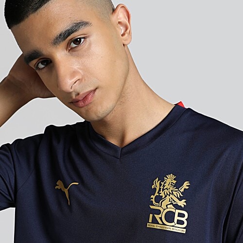 Puma RCB Take Down Men's Jersey 2025 - Blue, 1 pc (Size - L)