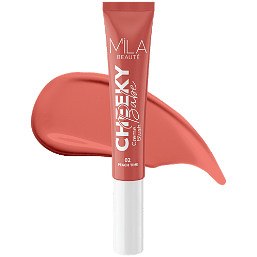 Mila Beaute Cheeky Babe Creme Blush, 8 ml 02 Peach Time 