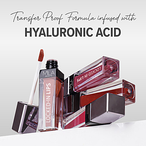 Mila Beaute Locked-In Lips Liquid Lipstick, 2.8 ml Flaming Chips 