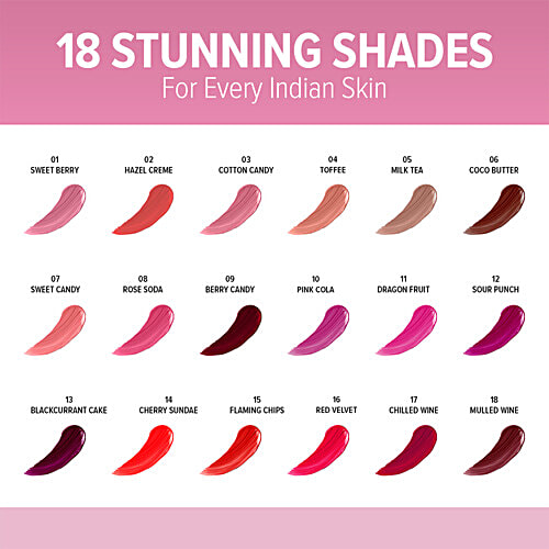 Mila Beaute Locked-In Lips Liquid Lipstick, 2.8 ml Flaming Chips 