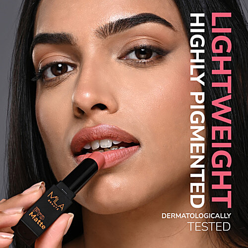 Mila Beaute Pro Matte Lipstick, 4.2 g Anuradha 15