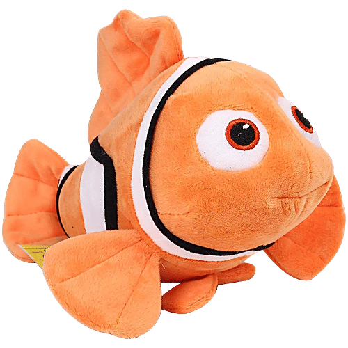 Babique Nemo Fish Orange Plush Soft Toy, 1 pc Animal Home Decor, 25 cm