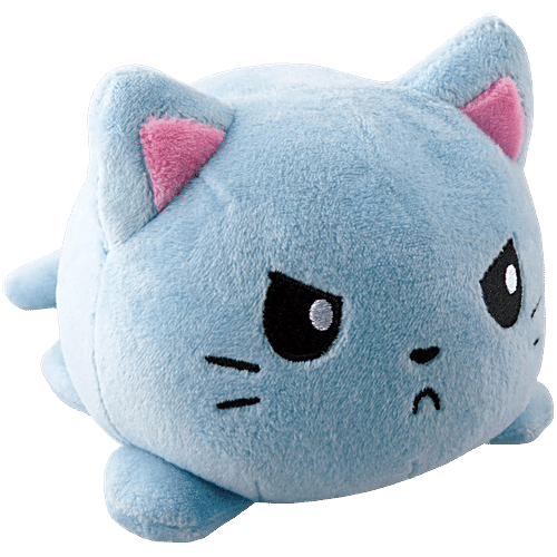 Babique Reversible plushie Blue Cat Stuffed Toy, 1 pc  Plush Soft Toy, Home Decor, 15cm