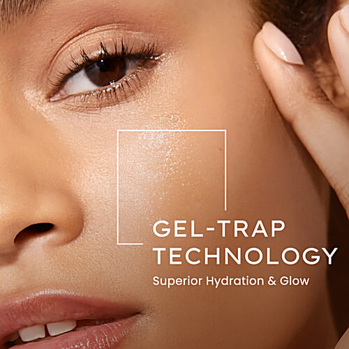 Hyphen Golden Hour Glow Moisturizer Gel Trap Technology For Hydration, 50 ml Brighter Skin With Triple Vitamin C & 3% Niacinamide