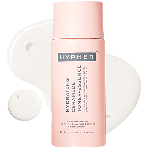 Hyphen Hydrating Ceramide Toner-Essence Intensely Hydrating Skin Drink - Normal, Dry & Dehydrated Skin, 100 ml  