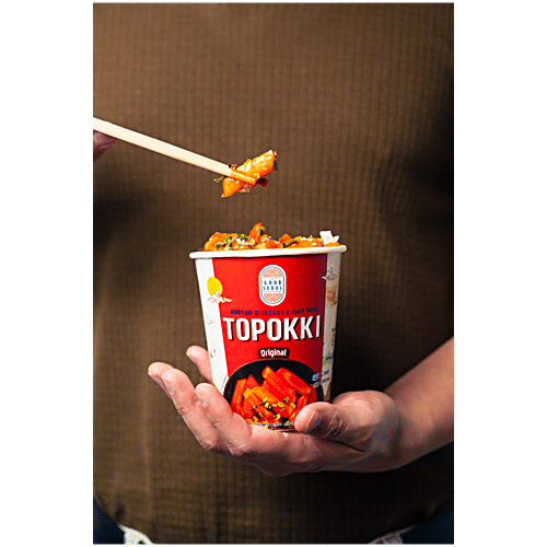 Good Seoul Topokki Spicy Flavour Korean Rice Cake, 113 g  