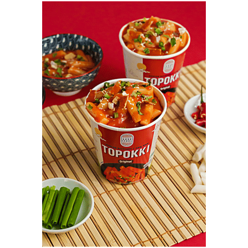 Good Seoul Topokki Spicy Flavour Korean Rice Cake, 113 g  