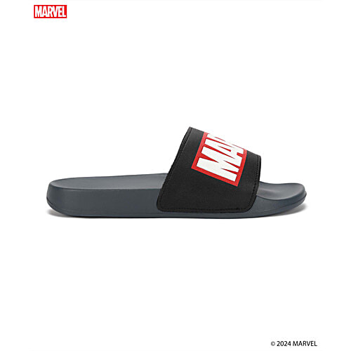 Paragon Mens Black Sliders, 1 Pair (Size 6 UK/IND)