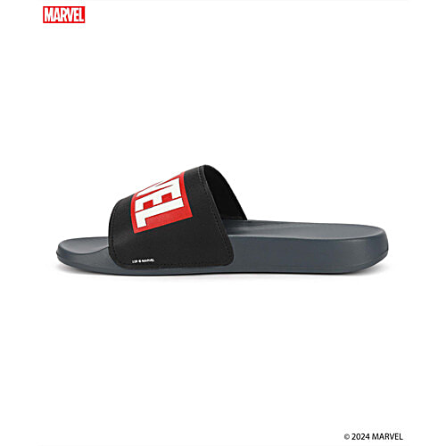 Paragon Mens Black Sliders, 1 Pair (Size 6 UK/IND)