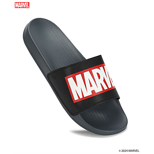 Paragon Mens Black Sliders, 1 Pair (Size 6 UK/IND)