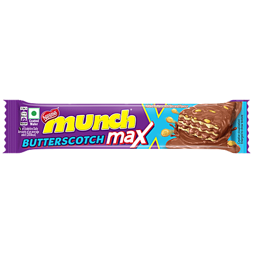 Nestle Munch Butterscotch Max Wafer, 37.5 g