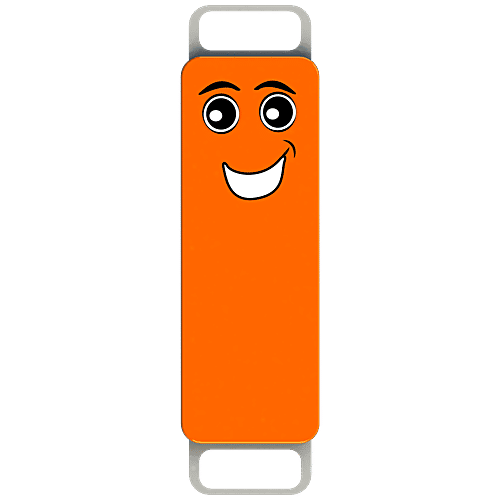 Blix Queaky STEM Toy - With Educational Music, Orange, 1 pc