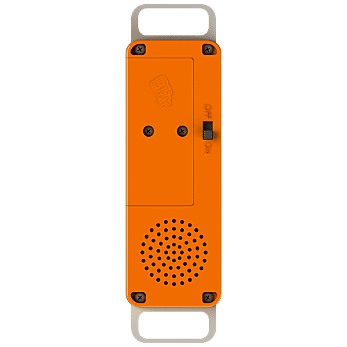 Blix Queaky STEM Toy - With Educational Music, Orange, 1 pc