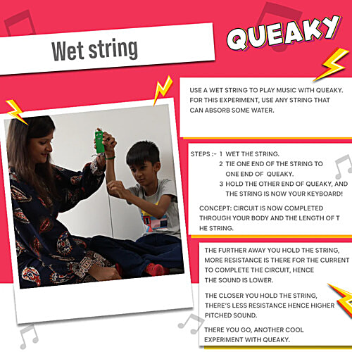 Blix Queaky STEM Toy - With Educational Music, Yellow, 1 pc