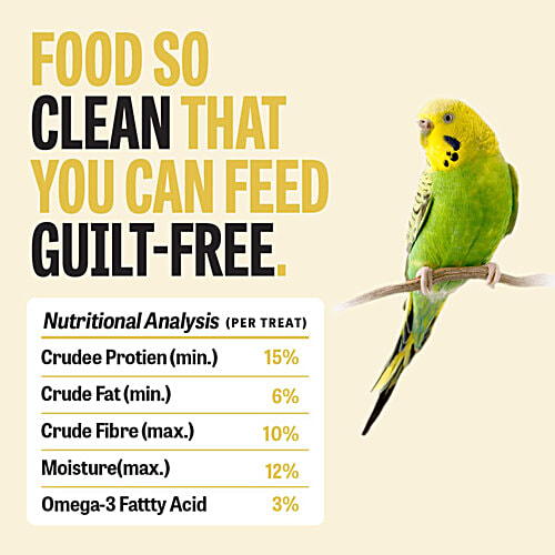 Petcrux Premium Mix Seed Bird Food - 9 Grain & Nut Blend, Budgie, Dove, Parrot & Sparrow, 1 kg 100% Natural, Wild Birds, High Energy, Human Grade Ingredients