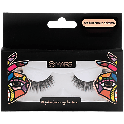 MARS Cosmetics Fabulash Eyelashes, 1 Pair 09 Just Enough Drama 