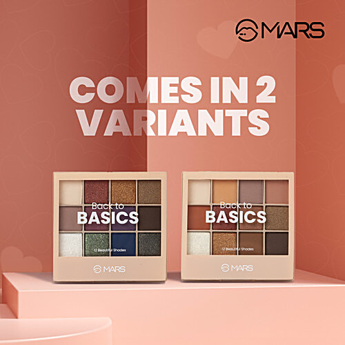 MARS Cosmetics Back To Basics Eyeshadow Palette, 14.4 g Shade-02
