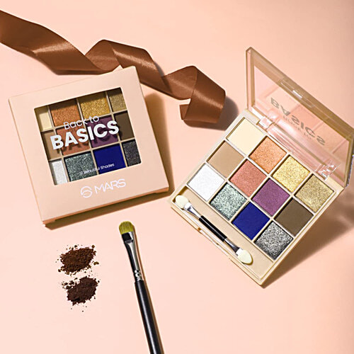 MARS Cosmetics Back To Basics Eyeshadow Palette, 14.4 g Shade-02