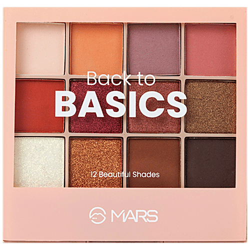 MARS Cosmetics Back To Basics Eyeshadow Palette, 14.4 g Shade-02