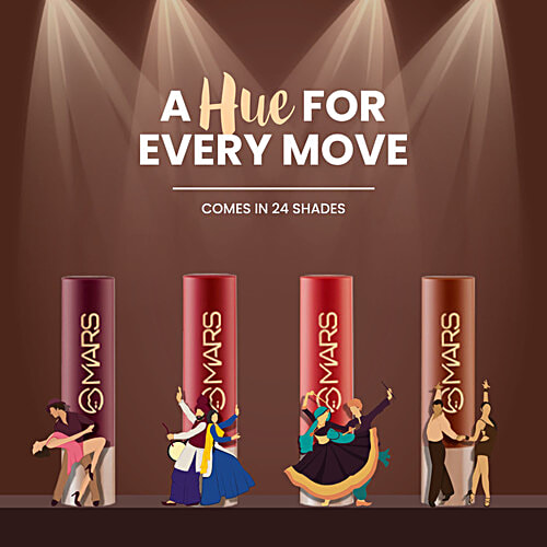 MARS Cosmetics Creamy Matte Lipstick, 3.2 g 11-Aerial Awe 